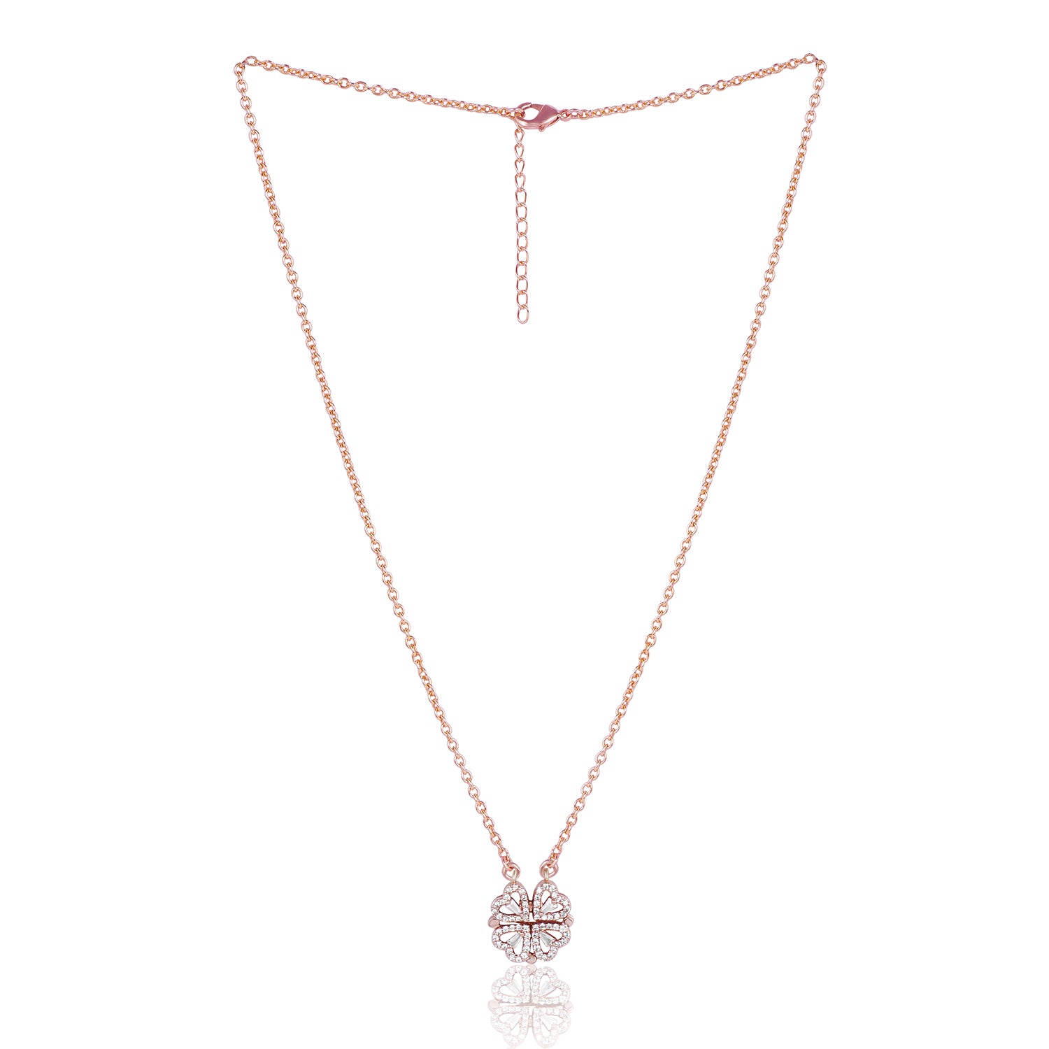 Four Heart ♥ Magnetic Necklace