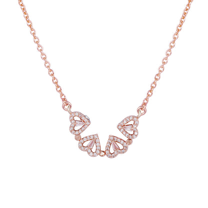 Four Heart ♥ Magnetic Necklace